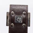 FENDI Zucca Canvas Mamma Baguette Shoulder Bag Brown Black 26424 Auth 209484V-17