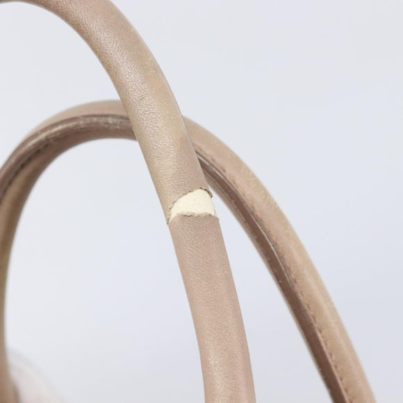 Miu Miu Matelasse Hand Bag Leather 2way Pink Silver Auth 209494