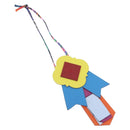 HERMES Petit Ash Bag Charm Leather Multicolor Auth 209499M-1