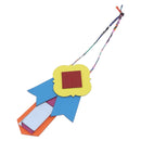 HERMES Petit Ash Bag Charm Leather Multicolor Auth 209499M-2