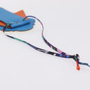 HERMES Petit Ash Bag Charm Leather Multicolor Auth 209499M-6
