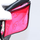 CHANEL Matelasse Wallet Leather Black Gold CC Auth 209500M-18