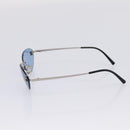 CHANEL Sunglasses metal Silver CC Auth 209501M-5