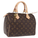 LOUIS VUITTON Monogram Speedy 25 Hand Bag M41528 LV Auth 209504SAV-1