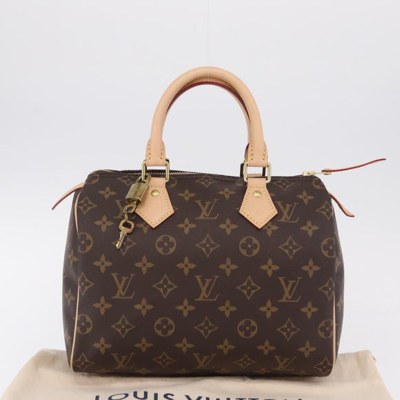 LOUIS VUITTON Monogram Speedy 25 Hand Bag M41528 LV Auth 209504SAV