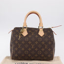 LOUIS VUITTON Monogram Speedy 25 Hand Bag M41528 LV Auth 209504SAV-12