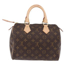 LOUIS VUITTON Monogram Speedy 25 Hand Bag M41528 LV Auth 209504SAV-2