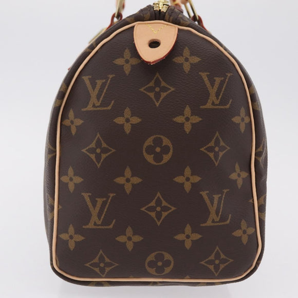 LOUIS VUITTON Monogram Speedy 25 Hand Bag M41528 LV Auth 209504SAV