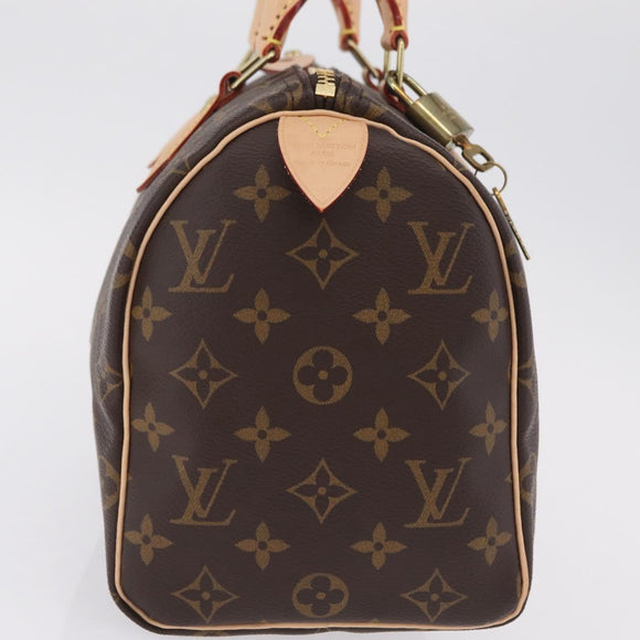 LOUIS VUITTON Monogram Speedy 25 Hand Bag M41528 LV Auth 209504SAV