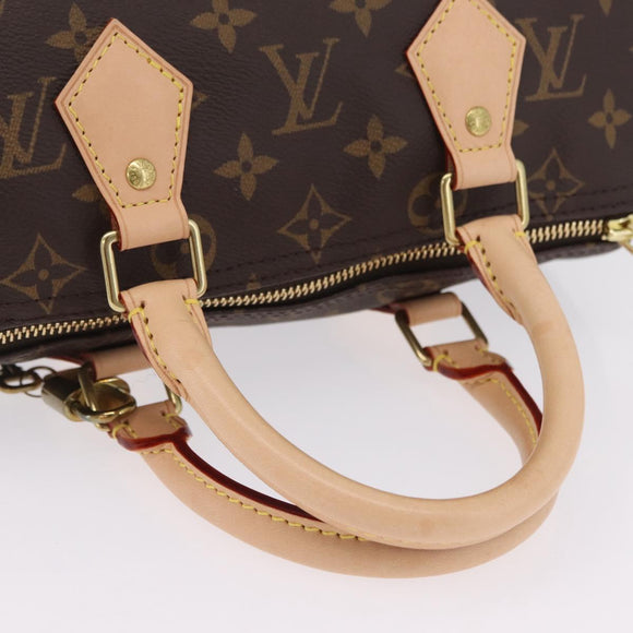 LOUIS VUITTON Monogram Speedy 25 Hand Bag M41528 LV Auth 209504SAV
