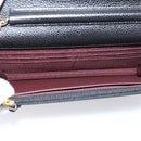 CHANEL Matelasse ChainShoulder Pouch Caviar Skin Black Gold CC Auth 209506SAM-20