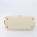 LOUIS VUITTON Suhari Angenu PM Hand Bag White M91811 LV Auth 209507A-5