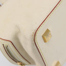 LOUIS VUITTON Suhari Angenu PM Hand Bag White M91811 LV Auth 209507A-16