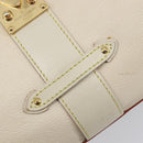 LOUIS VUITTON Suhari Angenu PM Hand Bag White M91811 LV Auth 209507A-22