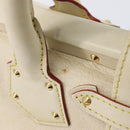 LOUIS VUITTON Suhari Angenu PM Hand Bag White M91811 LV Auth 209507A-10