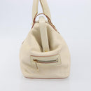 LOUIS VUITTON Suhari Angenu PM Hand Bag White M91811 LV Auth 209507A-4