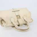 LOUIS VUITTON Suhari Angenu PM Hand Bag White M91811 LV Auth 209507A-7