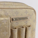 LOUIS VUITTON Monogram Shine McKenna Shoulder Bag Gold M92363 LV Auth 209508V-19
