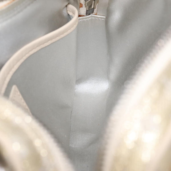 LOUIS VUITTON Monogram Shine McKenna Shoulder Bag Gold M92363 LV Auth 209508V