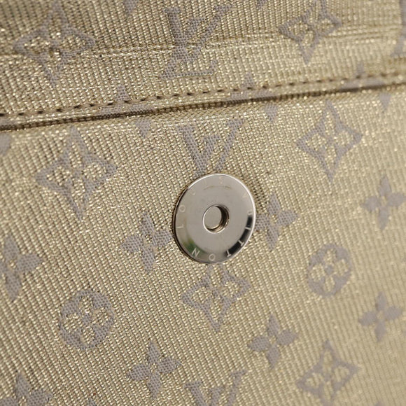 LOUIS VUITTON Monogram Shine McKenna Shoulder Bag Gold M92363 LV Auth 209508V