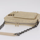 LOUIS VUITTON Monogram Shine McKenna Shoulder Bag Gold M92363 LV Auth 209508V-7