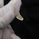 Miu Miu Tote Bag Vitellolux Black Gold Auth 209513V-12