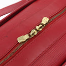 LOUIS VUITTON Epi Danura MM Hand Bag 2way Red LV Auth 209514A-19