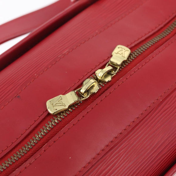 LOUIS VUITTON Epi Danura MM Hand Bag 2way Red LV Auth 209514A