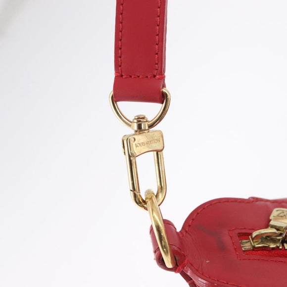 LOUIS VUITTON Epi Danura MM Hand Bag 2way Red LV Auth 209514A