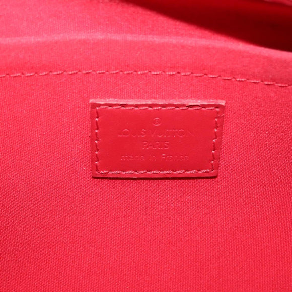 LOUIS VUITTON Epi Danura MM Hand Bag 2way Red LV Auth 209514A