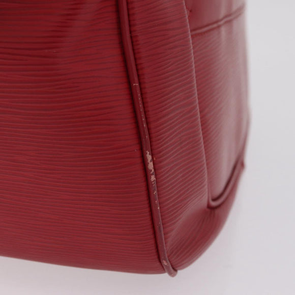LOUIS VUITTON Epi Danura MM Hand Bag 2way Red LV Auth 209514A
