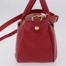 LOUIS VUITTON Epi Danura MM Hand Bag 2way Red LV Auth 209514A-6