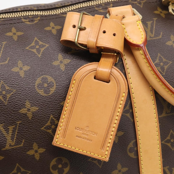 LOUIS VUITTON Monogram Keepall 50 Boston Bag M41426 LV Auth 209517V