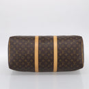 LOUIS VUITTON Monogram Keepall 50 Boston Bag M41426 LV Auth 209517V-9