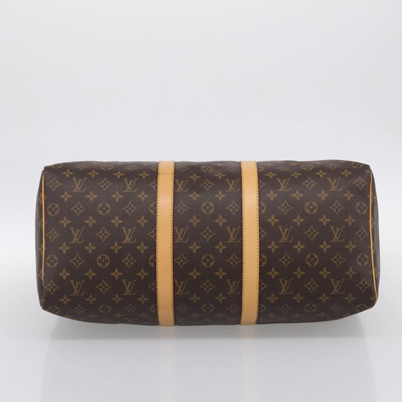 LOUIS VUITTON Monogram Keepall 50 Boston Bag M41426 LV Auth 209517V