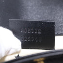 GUCCI Waist Bag Leather Gold Silver 605112 Auth 209520V-24