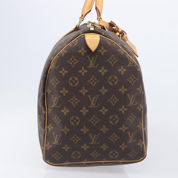 LOUIS VUITTON Monogram Keepall 50 Boston Bag M41426 LV Auth 209523V
