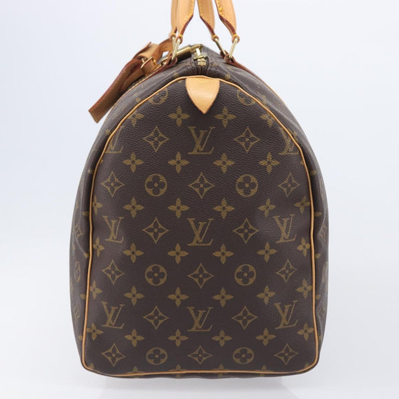 LOUIS VUITTON Monogram Keepall 50 Boston Bag M41426 LV Auth 209523V