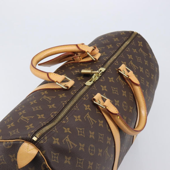 LOUIS VUITTON Monogram Keepall 50 Boston Bag M41426 LV Auth 209523V
