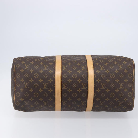 LOUIS VUITTON Monogram Keepall 50 Boston Bag M41426 LV Auth 209523V