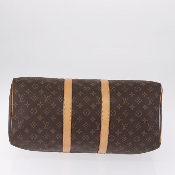LOUIS VUITTON Monogram Keepall 45 Boston Bag M41428 LV Auth 209528V