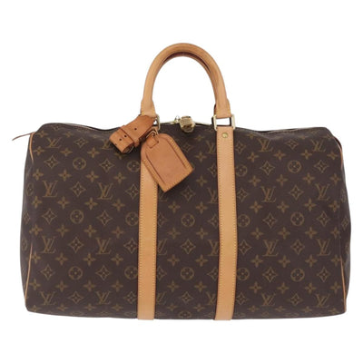 LOUIS VUITTON Monogram Keepall 45 Boston Bag M41428 LV Auth 209528V - 0