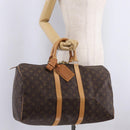 LOUIS VUITTON Monogram Keepall 45 Boston Bag M41428 LV Auth 209528V-24