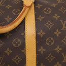 LOUIS VUITTON Monogram Keepall Bandouliere 60 Boston Bag M41412 LV Auth 209530V-17