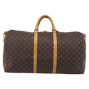 LOUIS VUITTON Monogram Keepall Bandouliere 60 Boston Bag M41412 LV Auth 209530V-2