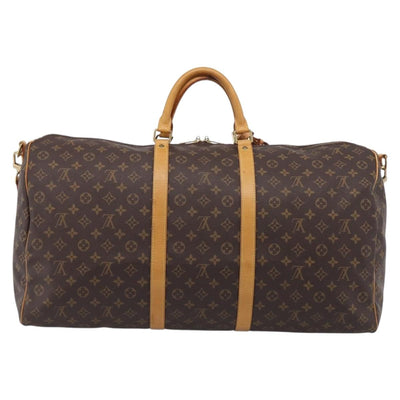 LOUIS VUITTON Monogram Keepall Bandouliere 60 Boston Bag M41412 LV Auth 209530V - 0