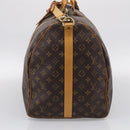 LOUIS VUITTON Monogram Keepall Bandouliere 60 Boston Bag M41412 LV Auth 209530V-4