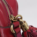 GUCCI Shoulder Bag Leather Pink Gold 308364 Auth 209533A-19