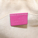 GUCCI Shoulder Bag Leather Pink Gold 308364 Auth 209533A-20