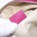 GUCCI Shoulder Bag Leather Pink Gold 308364 Auth 209533A-26